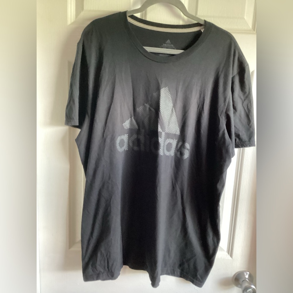Adidas Men's Black T-Shirt 2x